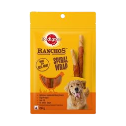 Pedigree RANCHOS Spiral Wrap Chicken & Smoky lamb flavour 60 g