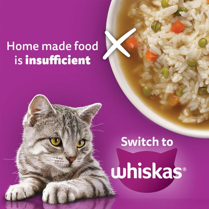 Whiskas Chicken in Gravy Adult (1+ Years) Wet Cat Food