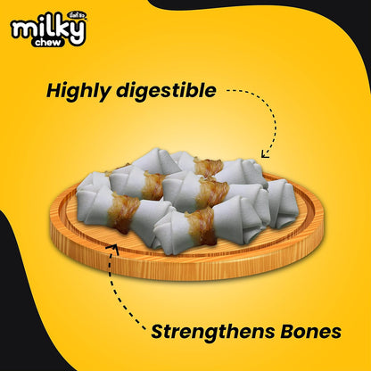 Milky Chew Cheese & Chicken Bone Dog Treats