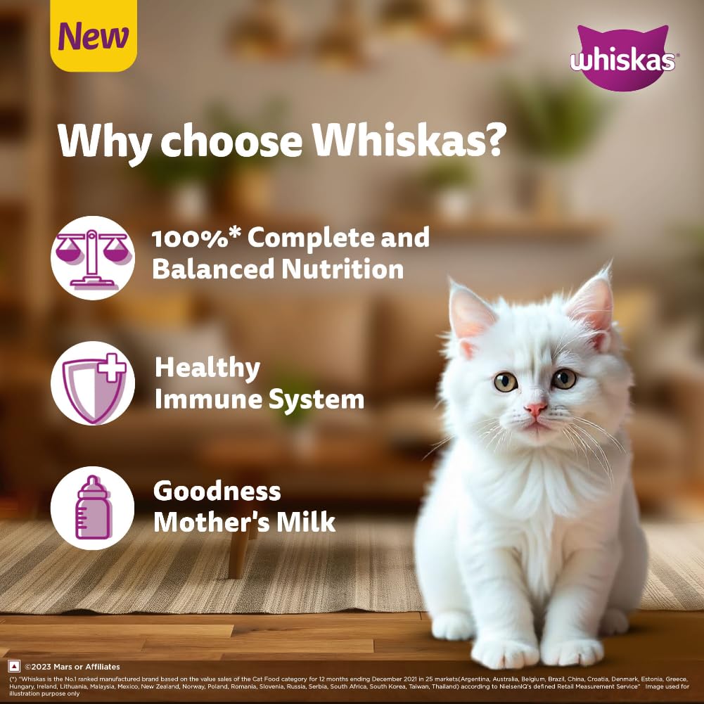 Whiskas Persian Kitten (2-12 Months) Dry Cat Food