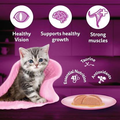 Whiskas Mackeral Flavour Junior Kitten (2-12 Months) Wet Cat Food