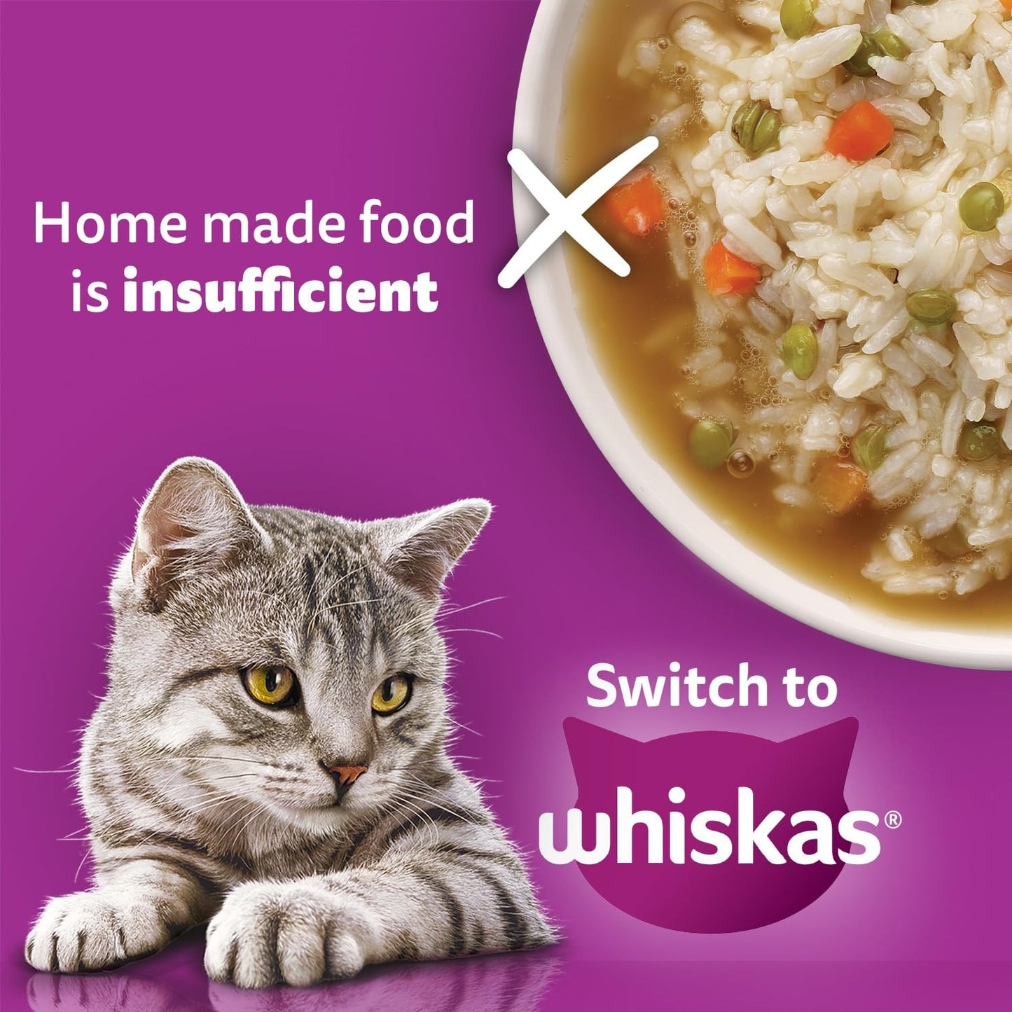 Whiskas Tuna in Jelly Adult (1+ Years) Wet Cat Food