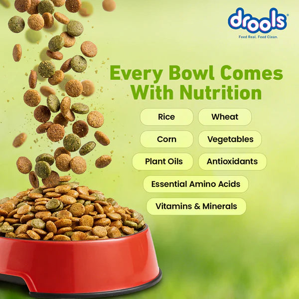 Drools 100% Vegetarian Puppy and Adult Dog Veg Dry Food