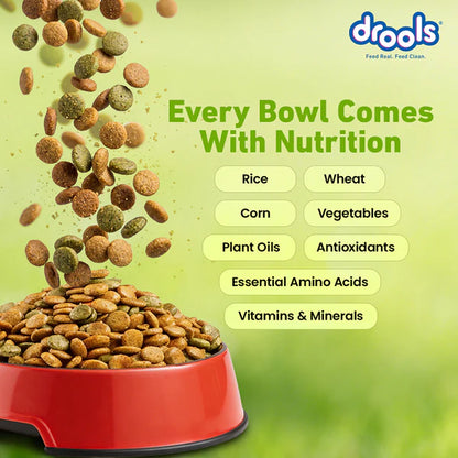 Drools 100% Vegetarian Puppy and Adult Dog Veg Dry Food