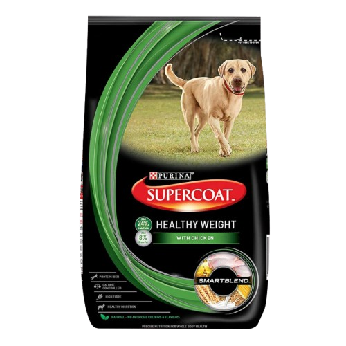 Purina Adult SUPERCOAT Healthy Weight Dry Dog Food Chicken