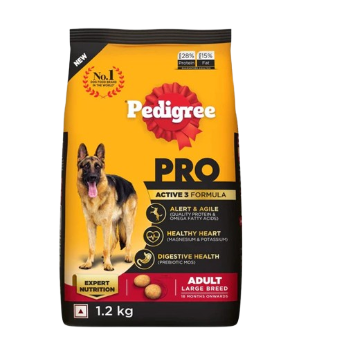 Pedigree PRO Expert Nutrition Active Adult Large Breed Dog Dry Food