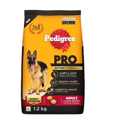 Pedigree PRO Expert Nutrition Active Adult Large Breed Dog Dry Food