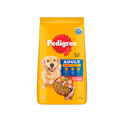 Pedigree Adult Dry Dog Food Chicken & Vegetables