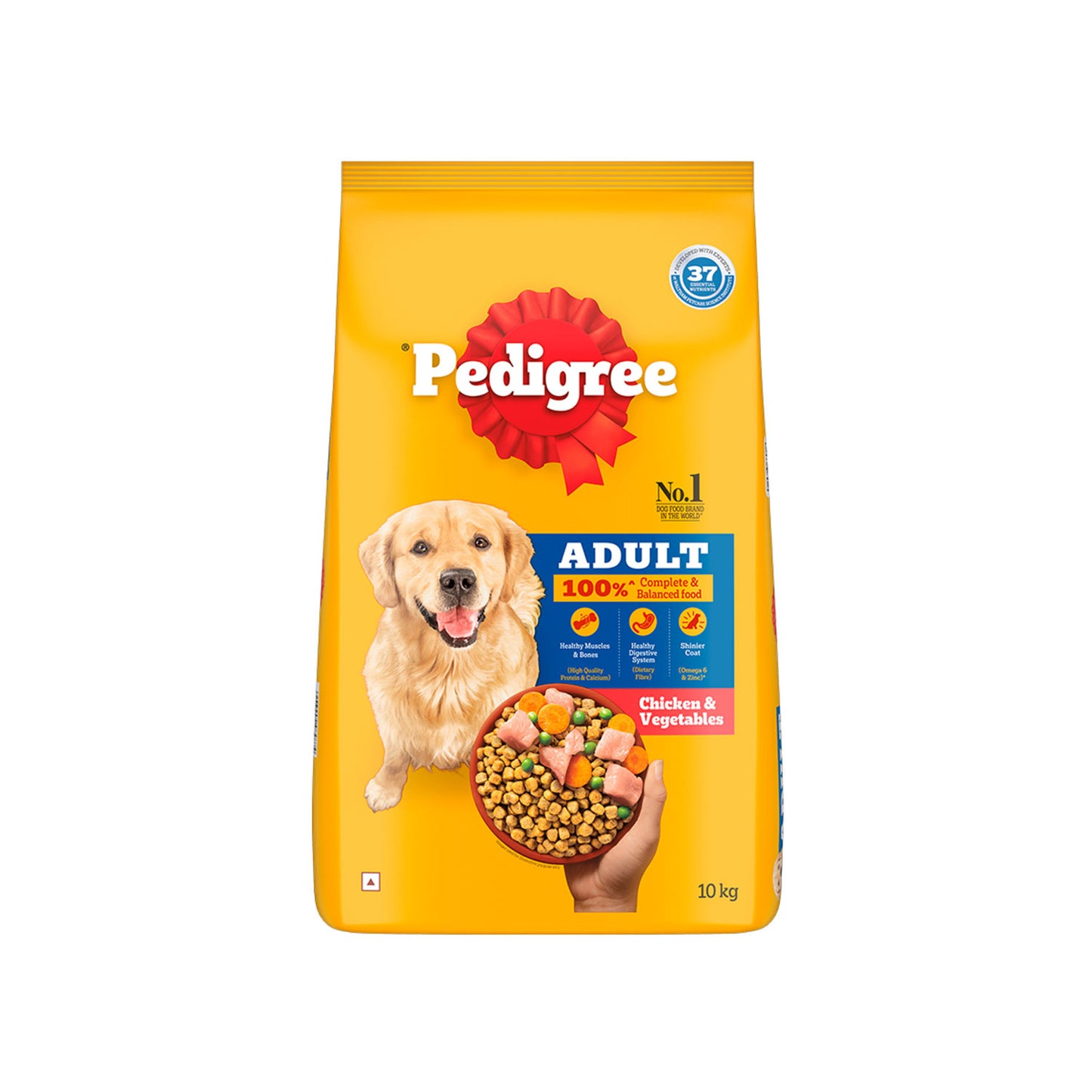 Pedigree Adult Dry Dog Food Chicken & Vegetables