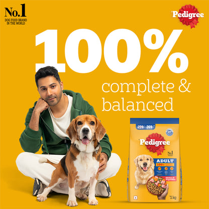 Pedigree Adult Dry Dog Food Chicken & Vegetables