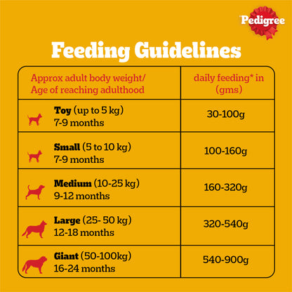 Pedigree Adult Dry Dog Food Chicken & Vegetables