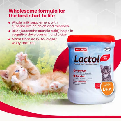 Beaphar Lactol Kitten Milk Replacement 200gm (T)