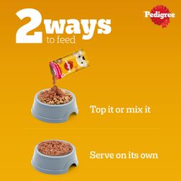 Pedigree Puppy Wet Dog Food with Chicken Chunks in Gravy 130 g
