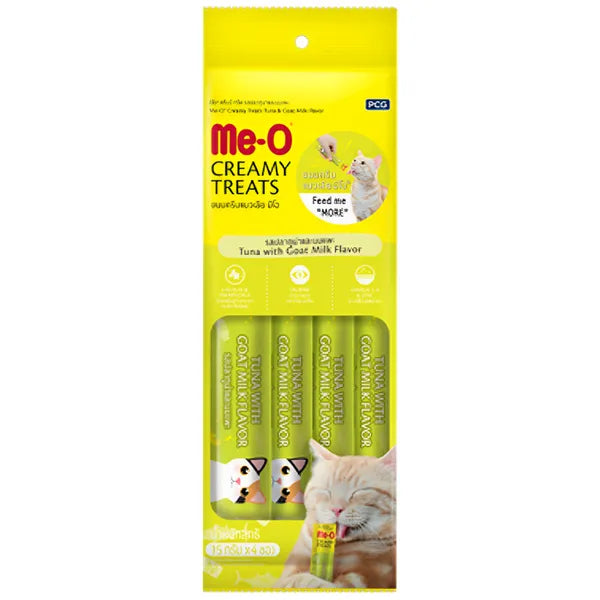 Me O Tuna & Goat Milk Creamy Cat Treat