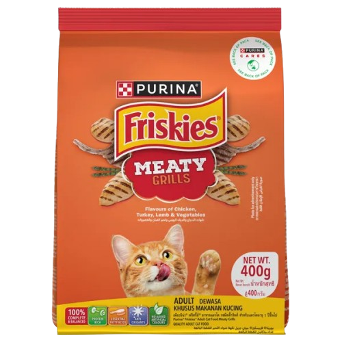 Purina Friskies Meaty Grills Adult Cat Dry Food