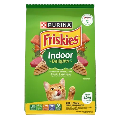 Purina Friskies Indoor Delights Adult Cat Dry Food