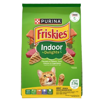 Purina Friskies Indoor Delights Adult Cat Dry Food