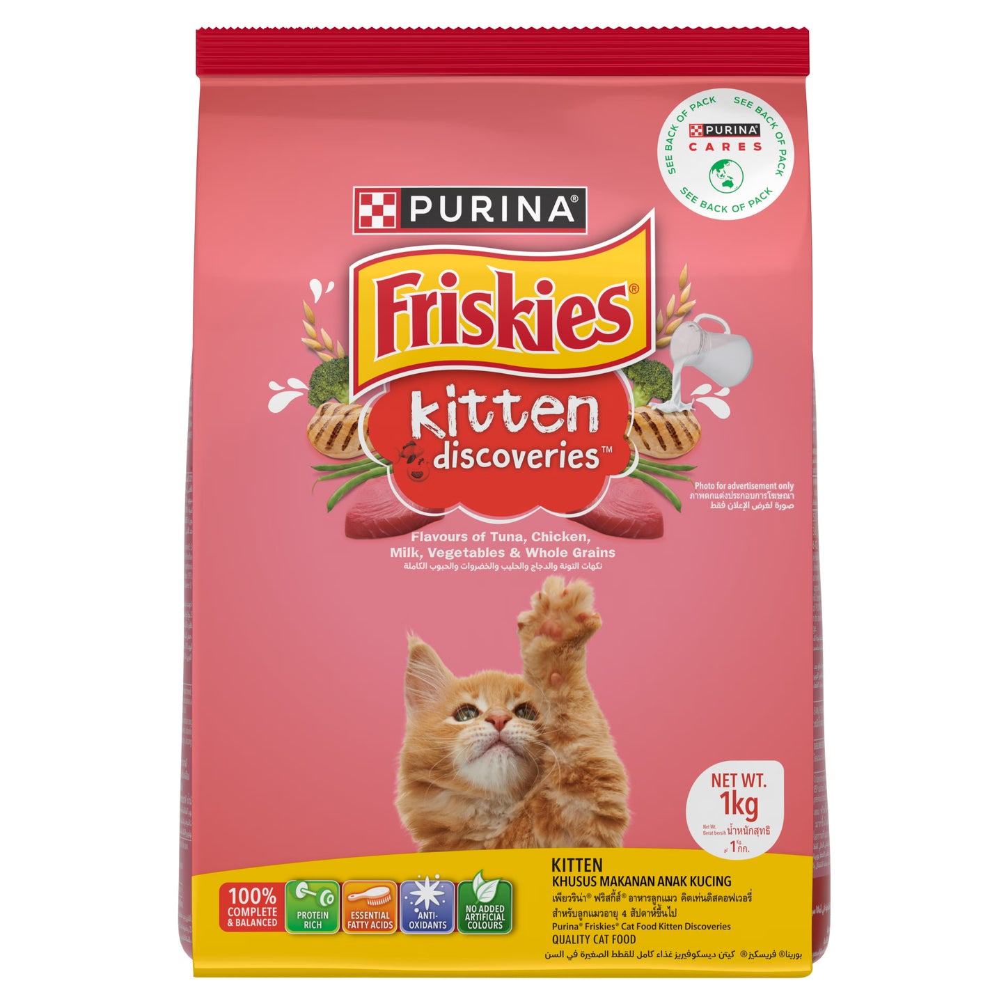 Purina Friskies Kitten Discoveries Dry Cat Food (T)