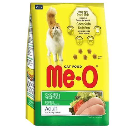 Me O Chicken and Vegetables Adult Cat Dry Food