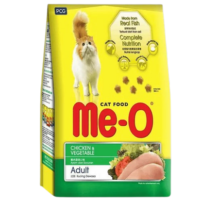 Me O Chicken and Vegetables Adult Cat Dry Food