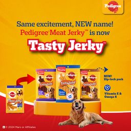 Pedigree® Tasty Jerky™ Dog Treat, Roasted Lamb Flavour