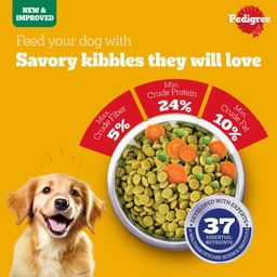 Pedigree Adult & Puppy Dry Dog Food 100% Vegetarian