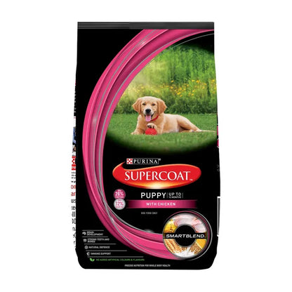 Purina Supercoat Puppy Chicken Dry Dog Food (T)
