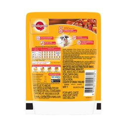 Pedigree Puppy Wet Dog Food Chicken and Liver Chunks Flavour 70 g