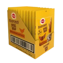 Pedigree RANCHOS Super Bones chicken & milky flavour 70 g